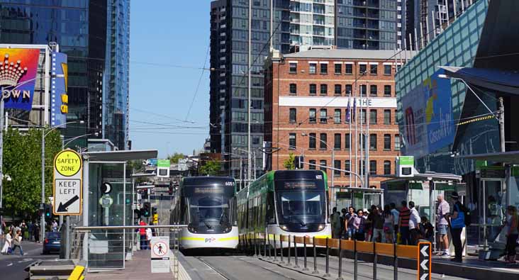 Yarra Trams Bombardier Class-E2 6051 & Class-E 6017